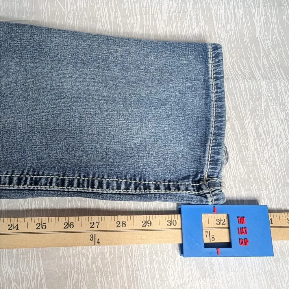 BKE Ryan Jeans Mens 34L Blue 34x28 Straight Jeans